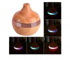 SilverHome Bubble Mini Humidifer párásító 7LED Színes - fa hatású (KP-1525) - dió