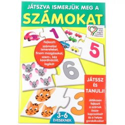   Játszva ismerjük meg a számokat - magyar nyelvű társasjáték gyerekeknek