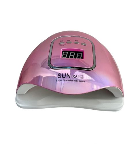 SUN X5 MAX gyöngyház rózsaszín UV/LED lámpa 80W