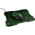 Trust GXT 781 Rixa Gaming egér és egérpad, Camo zöld