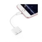 SilverHome Lightning csatlakozós fülhallgató és töltő adapter