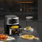 KIMIYO Air Fryer: Egészséges és Hatékony Főzés 8L CH23-371 - fekete