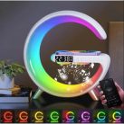 Multifunkciós RGB LED ébresztőóra Bluetooth hangszóróval vezeték nélküli töltőállomás - G63