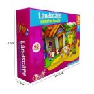 SilverHome Festés a Szabadban 45 Darabos Puzzle Kicsiknek