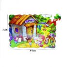 SilverHome Festés a Szabadban 45 Darabos Puzzle Kicsiknek