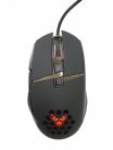 Vezetékes Gaming egér GM82, 6000dpi, RGB világítás, Fekete