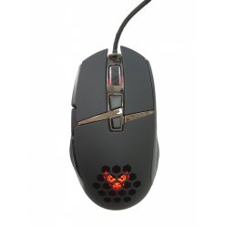   Vezetékes Gaming egér GM82, 6000dpi, RGB világítás, Fekete