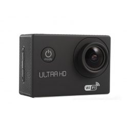   WiFi-s Sportkamera, H-16, 12MP akciókamera, FullHD video/60FPS, max.64GB TF Card, 30m-ig vízálló, A+ 170°, fekete