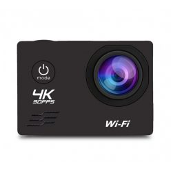   WiFi-s Sportkamera, H-16-4, 12MP akciókamera, FullHD video/60FPS, max.32GB TF Card, 30m-ig vízálló, A+ 170°, fekete