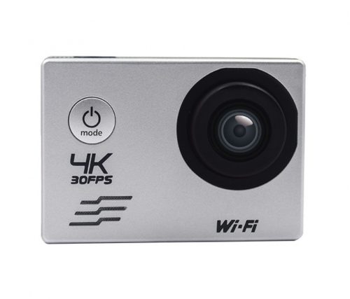 WiFi-s Sportkamera, H-16-4, 12MP akciókamera, FullHD video/60FPS, max.32GB TF Card, 30m-ig vízálló, A+ 170°, ezüst