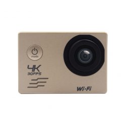   WiFi-s Sportkamera, H-16-4, 12MP akciókamera, FullHD video/60FPS, max.32GB TF Card, 30m-ig vízálló, A+ 170°, arany