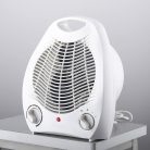 Hordozható Mini Ventilátoros PTC Fűtőtest, 3 különböző fokozattal, 1000W/2000W állítható fűtési teljesítmény, fehér