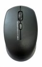 2.4GHz/Bluetooth kettős üzemmódú vezeték nélküli egér, wireless mouse, 1600/1200/1000dpi, Fekete