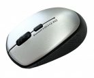 2.4GHz/Bluetooth kettős üzemmódú vezeték nélküli egér, wireless mouse, 1600/1200/1000dpi, Fekete