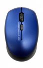 2.4GHz/Bluetooth kettős üzemmódú vezeték nélküli egér, wireless mouse, 1600/1200/1000dpi, Fekete