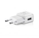 USB hálózati töltő adapter, 1xUSB kimenet, fehér