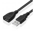 USB 2.0 hosszabbító kábel, 3 méter, fekete