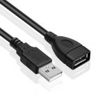 USB 2.0 hosszabbító kábel, 3 méter, fekete