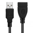 USB 2.0 hosszabbító kábel, 3 méter, fekete