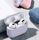 AirPods Pro Szilikon Védőtok, levendula lila