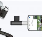 OTG átalakitó adapter (USB 3.0-ról Lightning), Fekete