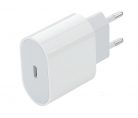 USB hálózati töltő adapter, 1xUSB-C kimenet, 18W, fehér