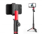 Gimbal G302 Okostelefon Képstabilizátor, Bluetooth v5.0, 1 tengelyes, fekete