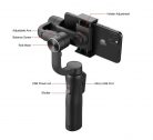 Gimbal S5B Okostelefon Képstabilizátor, 3 tengelyes, automatikus arckövetés, Bluetooth v5.0, újratölthető akkumulátor, fekete