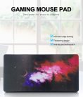 Professzionális Gamer egérpad, gumírozott talp, gaming kiegészítő, 700x300x3mm, űr mintával