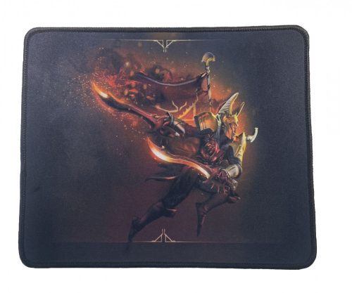 Professzionális Gamer egérpad warrior, gumitalp, 250x300x3mm, páncélos szamuráj mintával