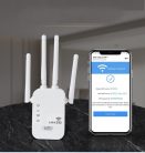 Wi-Fi WLAN Jelerősítő Repeater, XL-Z03 2,4GHz/5GHz nagyobb Wi-Fi lefedettség, fehér