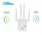 Wi-Fi WLAN Jelerősítő Repeater, XL-Z03 2,4GHz/5GHz nagyobb Wi-Fi lefedettség, fehér