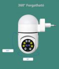 Intelligens Térfigyelő Kamera Z1, 1MP HD, kétirányú hang funkció, mozgásérzékelés, éjszakai látás, gyors telepítés, fehér