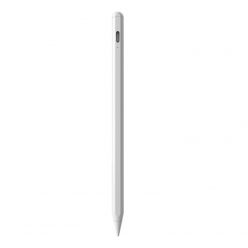   Stylus Pen univerzális érintős ceruza, telefonhoz és tablethez is, tölthető, kapacitív, fehér