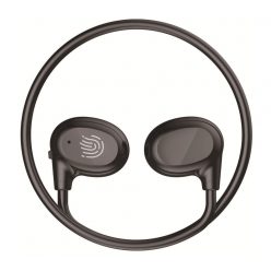   Bluetooth Sport Fülhallgató, beépített mikrofonnal, zajszűrés, érintésvezérlés, fülre helyezhető, Bluetooth v5.3, fekete