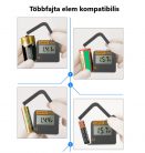 ANENG Digitális Elemteszter, LCD kijelző, akkumulátor-/elemszint mérő, 1.2V-4.8V + 9V, szürke