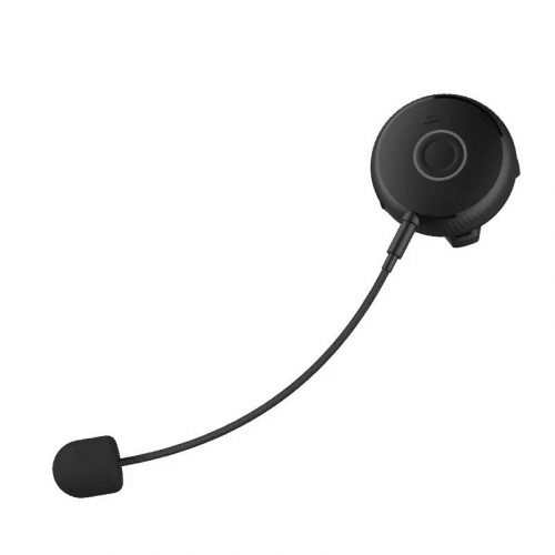 Motoros bukósisakba szerelhető Bluetooth headset és kihangosító, Bluetooth 5.2, fekete