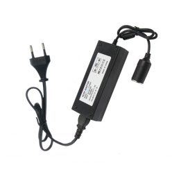   Hálózati Szivargyújtós Átalakító Adapter, AC 230V, DC 12V/10A/120W, szivargyújtóra alakít, 2.2 méter, fekete