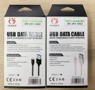 Olesit Adat-és töltőkábel K192, 150 cm, Lightning/USB csatlakozó, 2.4A gyors töltés, fekete