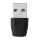 OTG átalakitó adapter (MicroUSB -> USB 2.0), fekete