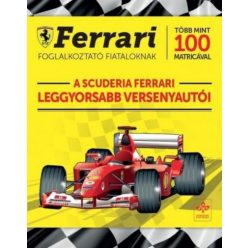   A Scuderia Ferrari leggyorsabb versenyautói - Ferrari foglalkoztató fiataloknak több mint 100 matricával