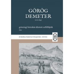   Görög Demeter grinzingi birtokán ültetett szőlőfajták, 1829