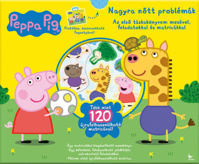 Peppa malac: Nagyra nőtt problémák - Táskakönyv - Az első táskakönyvem mesével, feladatokkal és matricákkal