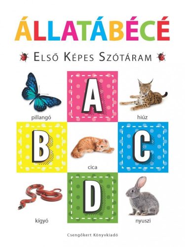 Állatábécé – Első képes szótáram – Szivacskönyv