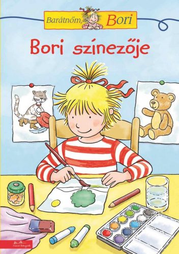 Bori színezője - Barátnőm, Bori foglalkoztató