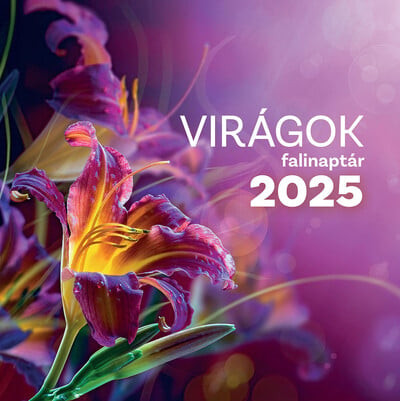 Virágok falinaptár - 2025