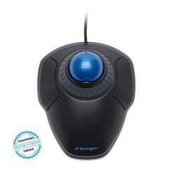   Egér, vezetékes, optikai, trackball, USB, KENSINGTON "Orbit® Trackball"