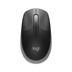   Egér, vezeték nélküli, optikai, USB, LOGITECH, "M190", fekete