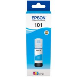 T03V2 Tinta, Ecotank L6190 nyomtatóhoz, EPSON, cián, 70ml