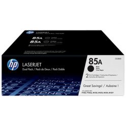   CE285AD Lézertoner LaserJet P1102 nyomtatóhoz, HP 85A, fekete, 2*1,6k